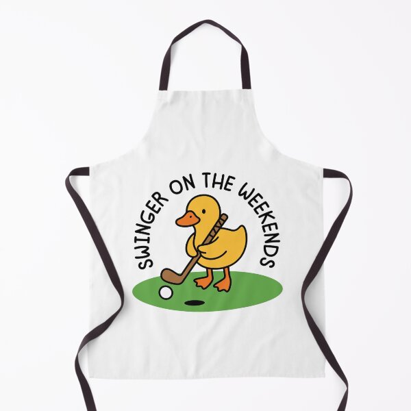 Item preview, Swinger On The Weekends Golf - Funny Silly Goose Golfer Gift designed and sold by gunaone-design.