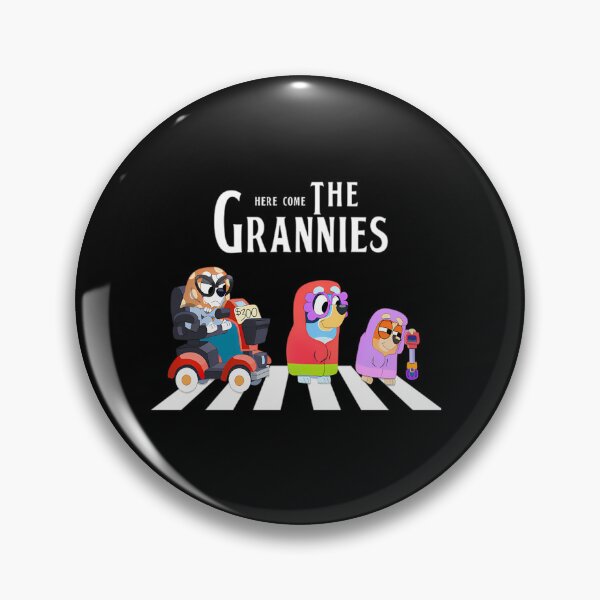 Item preview, Blueys Here Come The Grannies Band  designed and sold by juliawarsart.