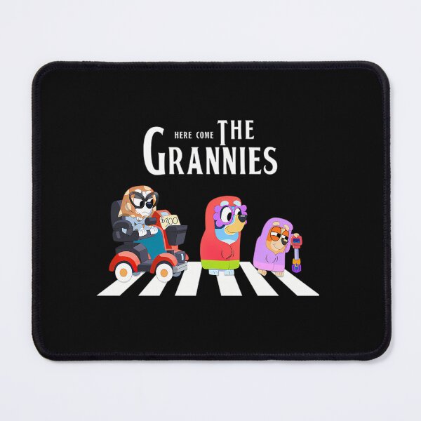 Item preview, Blueys Here Come The Grannies Band designed and sold by juliawarsart.