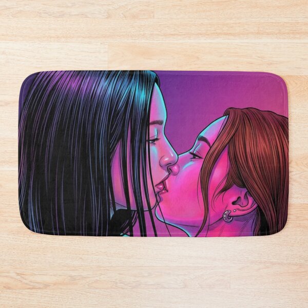 Item preview, Mixin' It Up 4 Sasha & Bambi Kiss Thai GL Tv Series Lgbtq+ WLW Decor Poster Print Art Comic designed and sold by Mind Space.