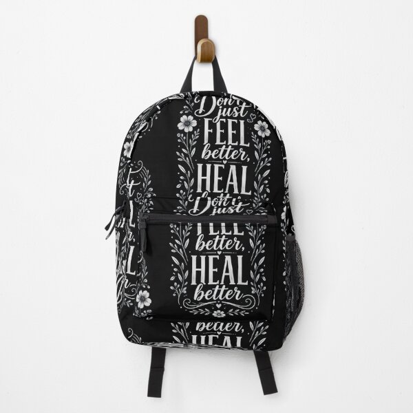 Item preview, Don’t Just Feel Better Heal Better Inspirational Quote Shirt designed and sold by Beauty2244.