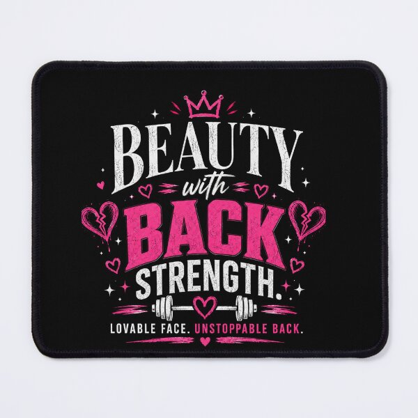 Item preview, Beauty With Back Strength Aesthetic Tee designed and sold by StoryInCode.