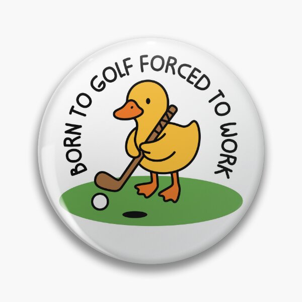 Item preview, Born To Golf Forced To Work - Golf Lovers designed and sold by gunaone-design.