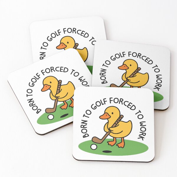 Item preview, Born To Golf Forced To Work - Golf Lovers designed and sold by gunaone-design.