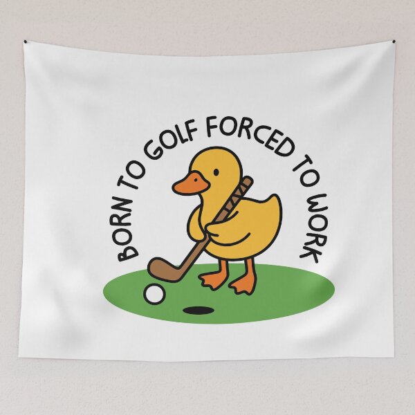 Item preview, Born To Golf Forced To Work - Golf Lovers designed and sold by gunaone-design.