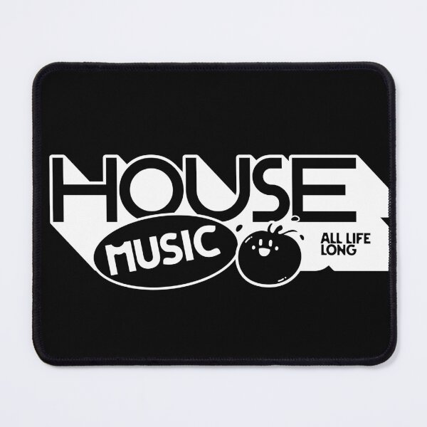 Item preview, HOUSE MUSIC - Life Long Health (White) designed and sold by Discothreadz.