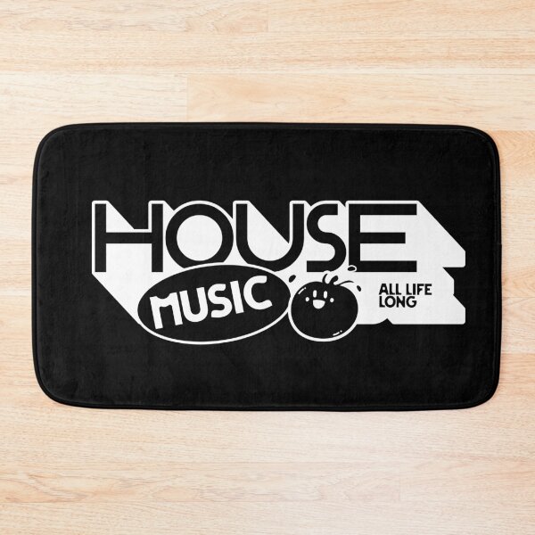 Item preview, HOUSE MUSIC - Life Long Health (White) designed and sold by Discothreadz.