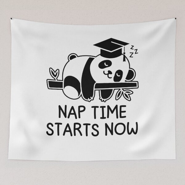 Item preview, Nap Time Starts Now - Graduation Humor designed and sold by gunaone-design.
