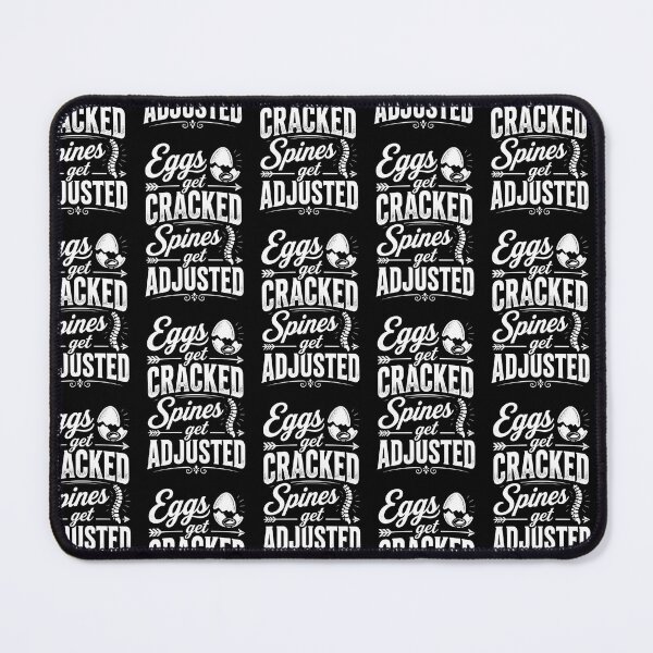 Item preview, Eggs Get Cracked Spines Get Adjusted Funny Chiropractor Shirtrt designed and sold by Beauty2244.