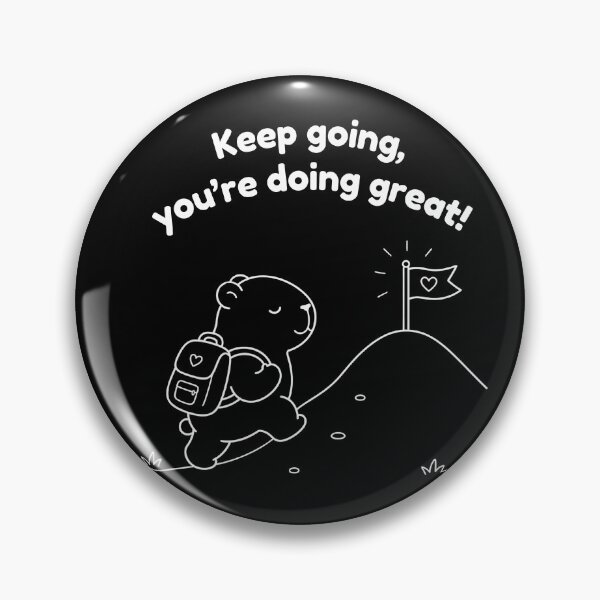 Item preview, Keep Going Capybara – Simple Minimalist Animal Design designed and sold by PAPIRO SIGLO XXI.