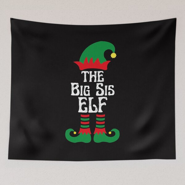 Item preview, Big Sis Elf Family Christmas Elf Costume designed and sold by WeirdlyRare.
