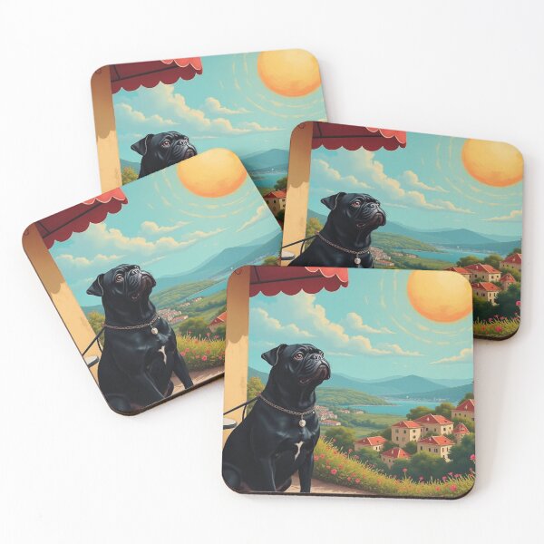 Item preview, Cafe Pug designed and sold by Jabbathepug.