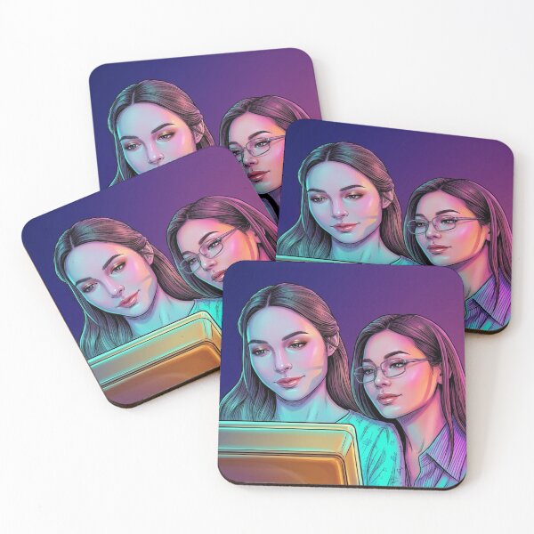 Item preview, The Water Nam & Lada Thai GL Tv Series Lgbtq+ WLW Decor Poster Print Art Comic designed and sold by Mind Space.