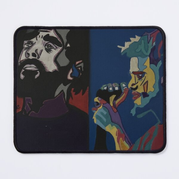 Item preview, J. Cole Dual Portrait Abstract designed and sold by ArtbyReazonn.