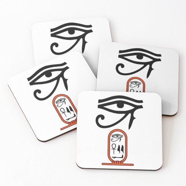 Item preview, Eye of Horus Ancient Egyptian Hieroglyphics Cartouche designed and sold by The Ancient Egyptian Vibes.