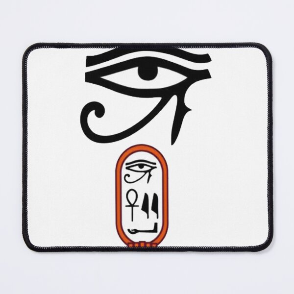 Item preview, Eye of Horus Ancient Egyptian Hieroglyphics Cartouche designed and sold by The Ancient Egyptian Vibes.