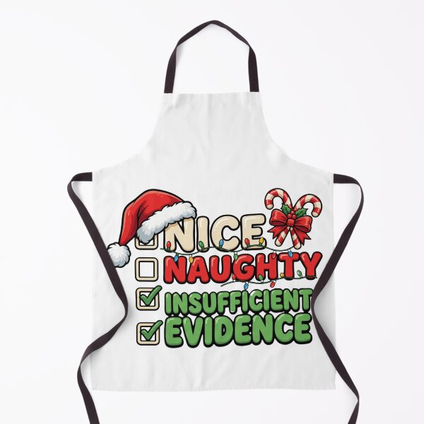 Item preview, funny insufficient evidence santa christmas art designed and sold by ArtDesignTp.