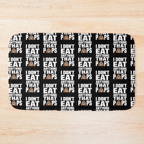 Item preview, I Don’t Eat Anything That Poops Funny Vegan Vegetarian Shirt designed and sold by Beauty2244.