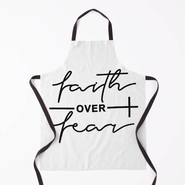 Item preview, Faith Over Fear Christian Minimalist Typography designed and sold by The secret storage room.