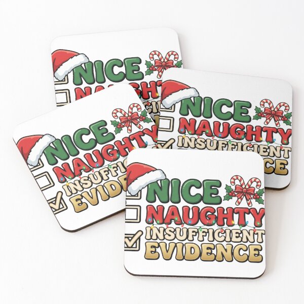Item preview, santa humor insufficient evidence christmas meme designed and sold by ArtDesignTp.