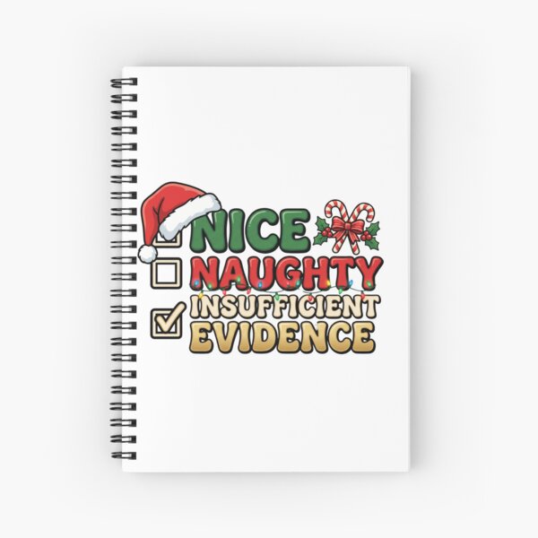 Item preview, santa humor insufficient evidence christmas meme designed and sold by ArtDesignTp.