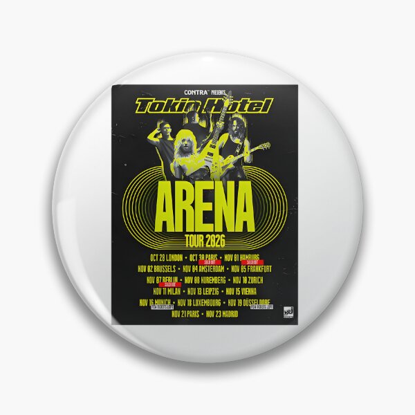 Item preview,  Concert - Tokio Hotel Arena Tour 2026 designed and sold by juliawarsart.