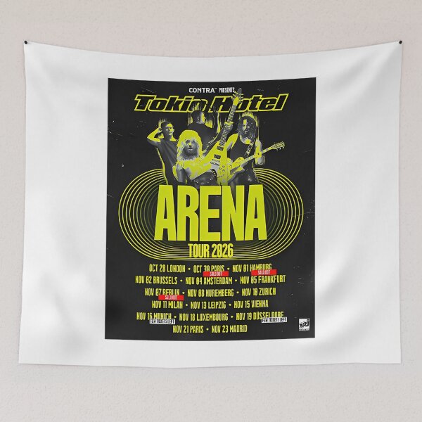 Item preview,  Concert - Tokio Hotel Arena Tour 2026 designed and sold by juliawarsart.