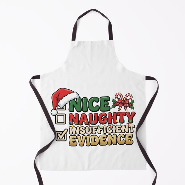 Item preview, funny christmas naughty list evidence joke art designed and sold by ArtDesignTp.