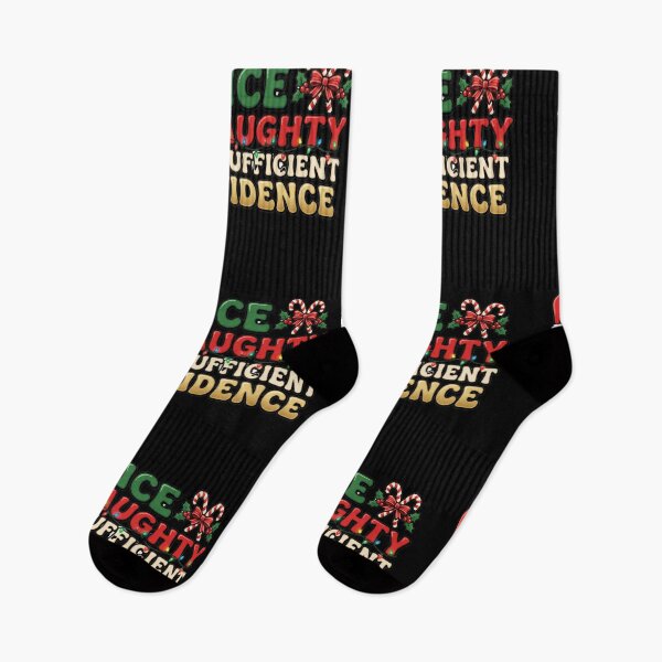 Item preview, funny christmas naughty list evidence joke art designed and sold by ArtDesignTp.