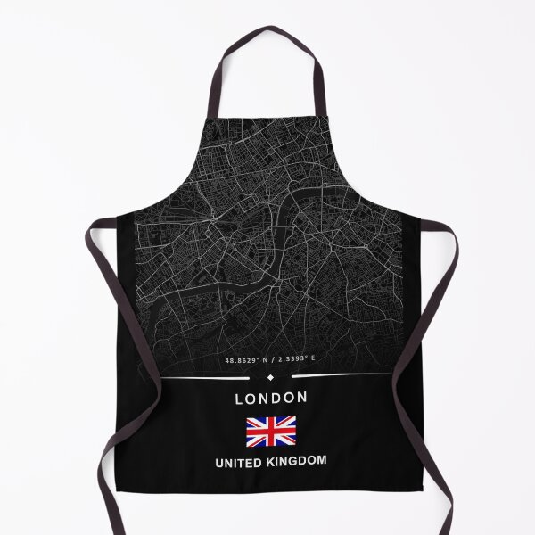 Item preview, Minimalist London Map Poster – Black & White City Street Art Print designed and sold by Psycho-Crazy.