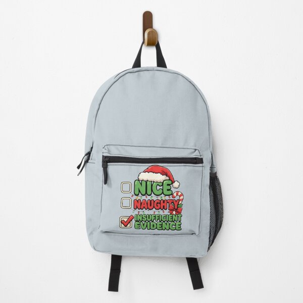 Item preview, nice naughty insufficient evidence christmas humor designed and sold by ArtDesignTp.