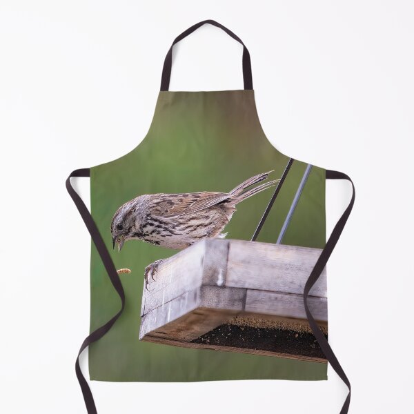 Item preview, Song Sparrow Drops His Mealworm designed and sold by CarolM.