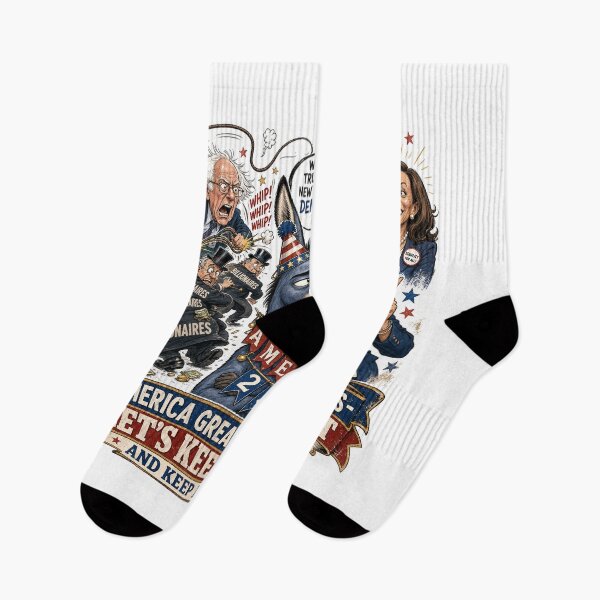 Item preview, AOC and Bernie  designed and sold by America250.