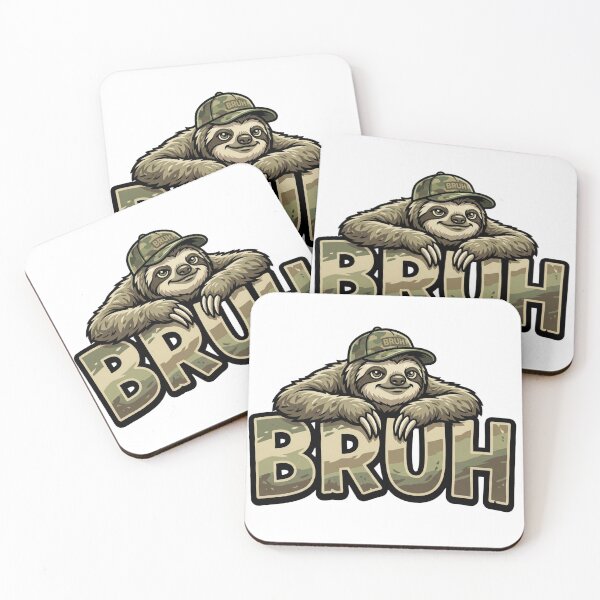 Item preview, bruh sloth funny quote relaxed meme style designed and sold by ArtDesignTp.