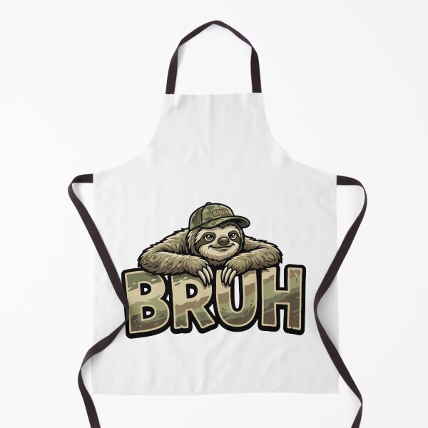 Item preview, bruh sloth funny quote relaxed meme style designed and sold by ArtDesignTp.