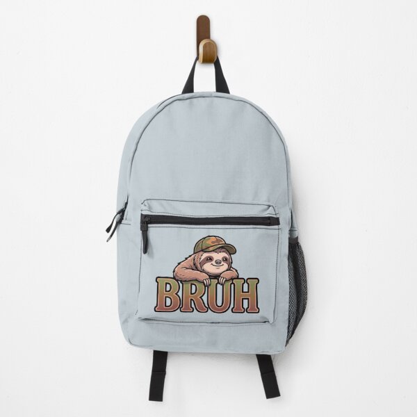 Item preview, funny sarcastic sloth bruh lazy meme art designed and sold by ArtDesignTp.