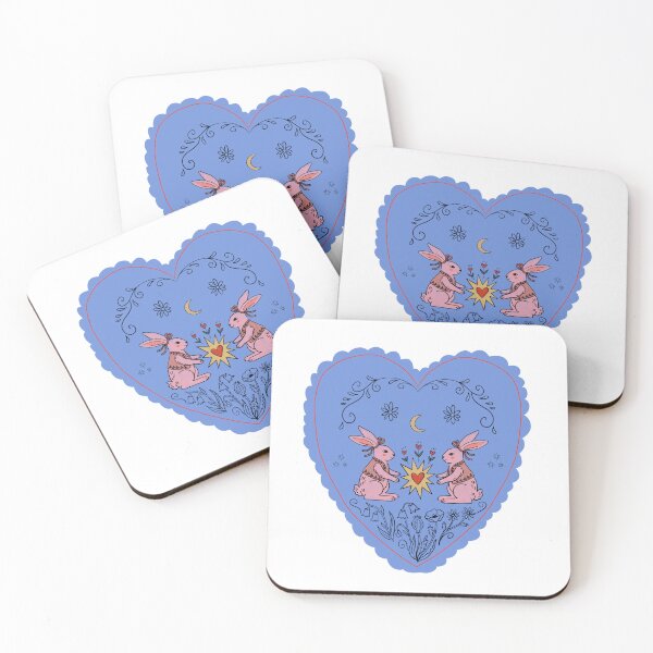 Item preview, Twin Hearts designed and sold by Chaollage Prints.