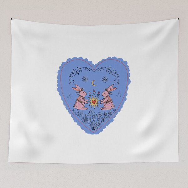 Item preview, Twin Hearts designed and sold by Chaollage Prints.