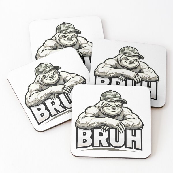 Item preview, funny bruh sloth meme relaxed humor style designed and sold by ArtDesignTp.