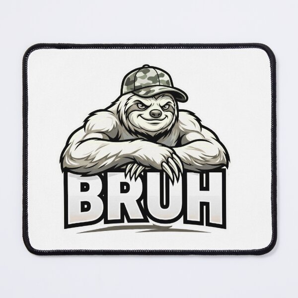 Item preview, funny bruh sloth meme relaxed humor style designed and sold by ArtDesignTp.
