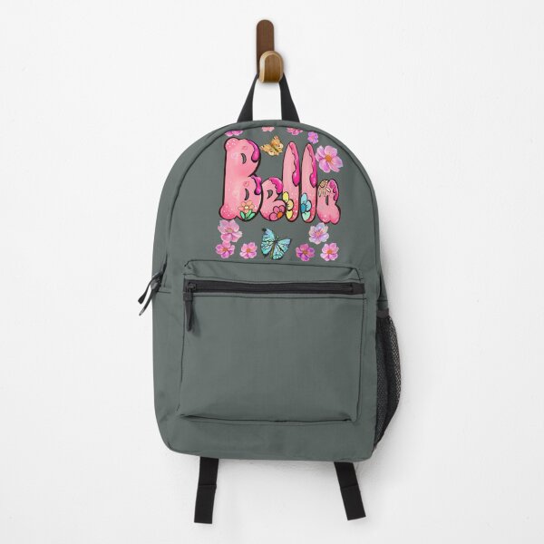 Item preview, Bella name with flowers - Pink floral butterfly aesthetic  designed and sold by Artonmytee.