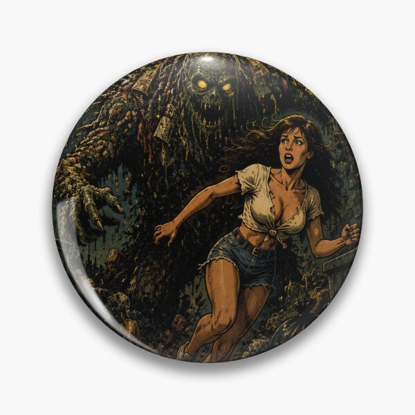 Item preview, Vintage Poster Garbage Monster Horror Movie designed and sold by JonelleTshirts.