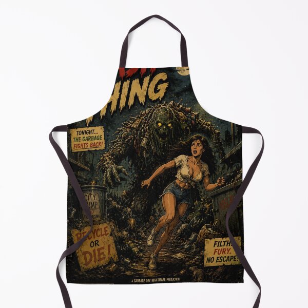 Item preview, Vintage Poster Garbage Monster Horror Movie designed and sold by JonelleTshirts.