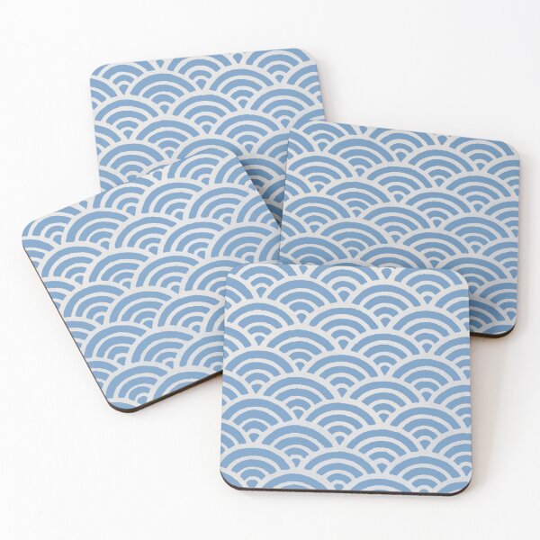 Item preview, Minimalist Japanese Seigaiha Wave Pattern designed and sold by MOONE FLOWER.