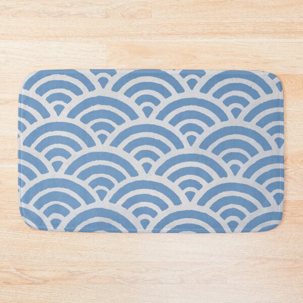 Item preview, Minimalist Japanese Seigaiha Wave Pattern designed and sold by MOONE FLOWER.
