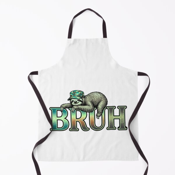 Item preview, funny sloth bruh sarcastic meme humor art designed and sold by ArtDesignTp.