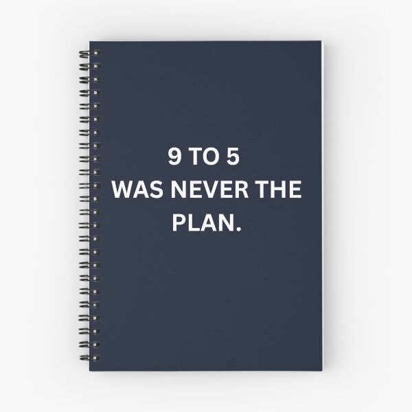 Item preview, 9 To 5 Was Never The Plan Entrepreneur Shirt designed and sold by HunchoSystems.