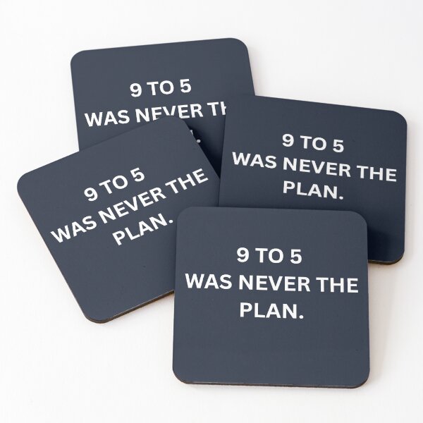 Item preview, 9 To 5 Was Never The Plan Entrepreneur Shirt designed and sold by HunchoSystems.