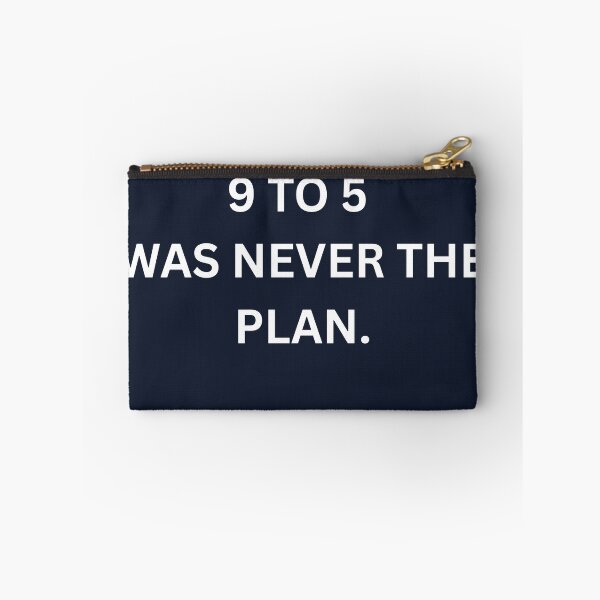 Item preview, 9 To 5 Was Never The Plan Entrepreneur Shirt designed and sold by HunchoSystems.