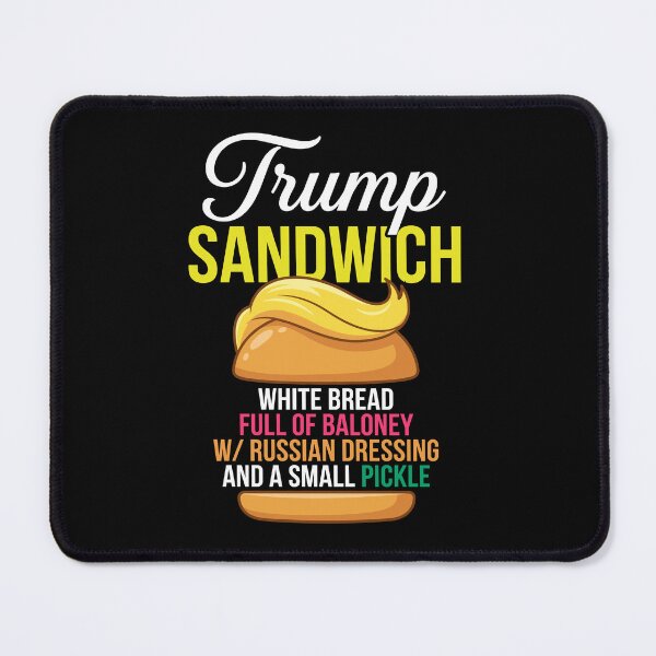Item preview, Trump Sandwich White Bread Funny designed and sold by ironicmuscle.